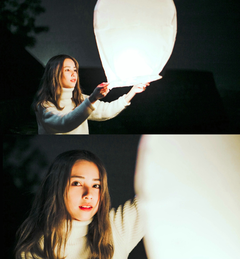 冬日雪地内的羽绒服妹子娇嫩俏皮写真