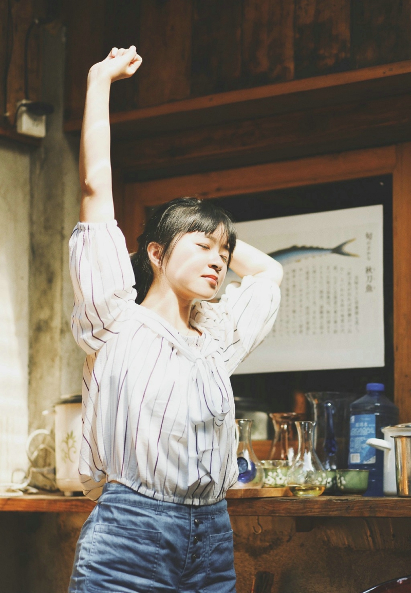 元气少女清新野餐悠闲舒适恬静写真