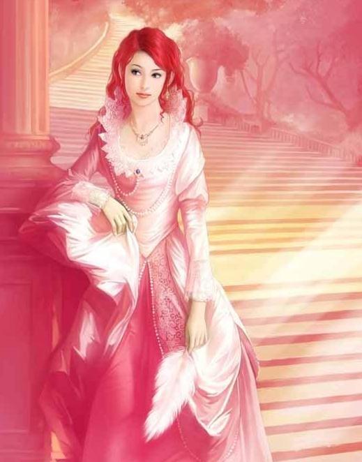 美轮美奂手绘美女图