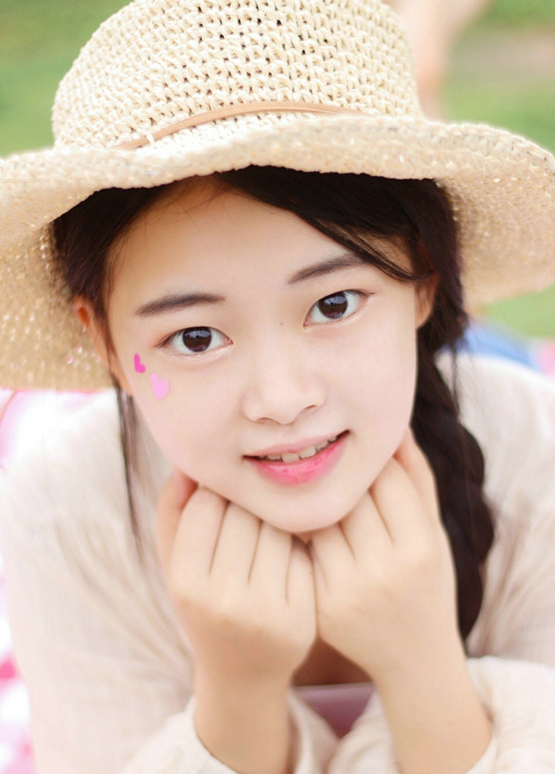 元气少女清新野餐悠闲舒适恬静写真