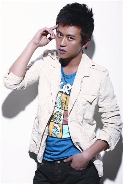 英俊帅气明星邓超图片