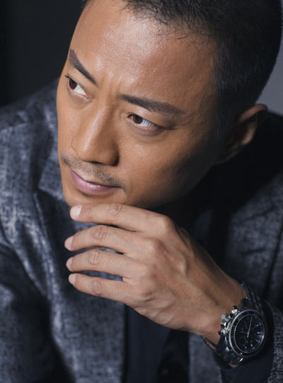 型男张涵予个人写真图片