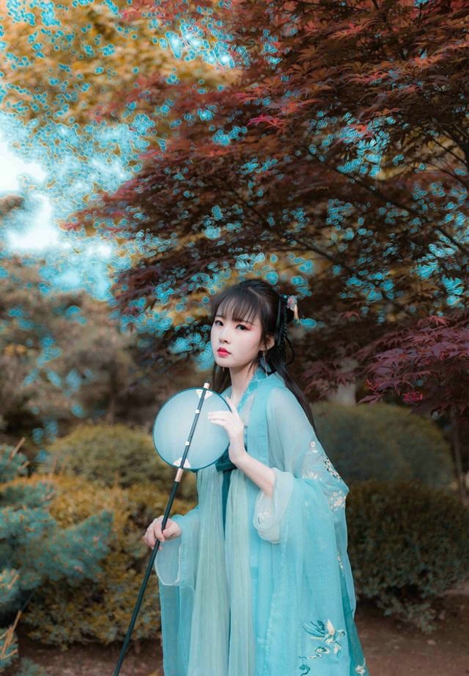 古典美女气质梦回唐朝