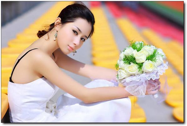 谁的新娘?让人怦然心动!