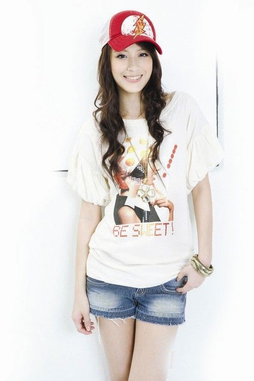 江语晨个人甜美写真