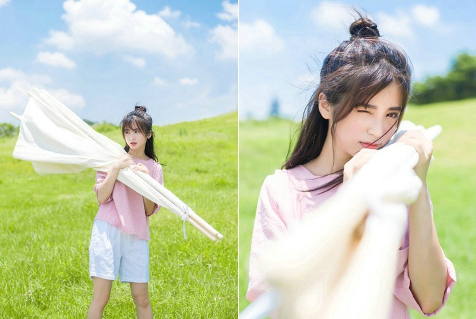 活力满满盛夏清纯可人元气少女