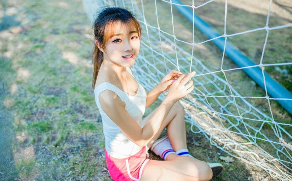 无敌清纯阳光活力少女写真图片