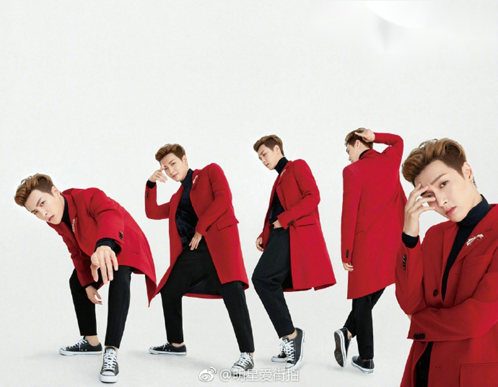 张艺兴出席北京杜莎夫人蜡像馆揭幕会