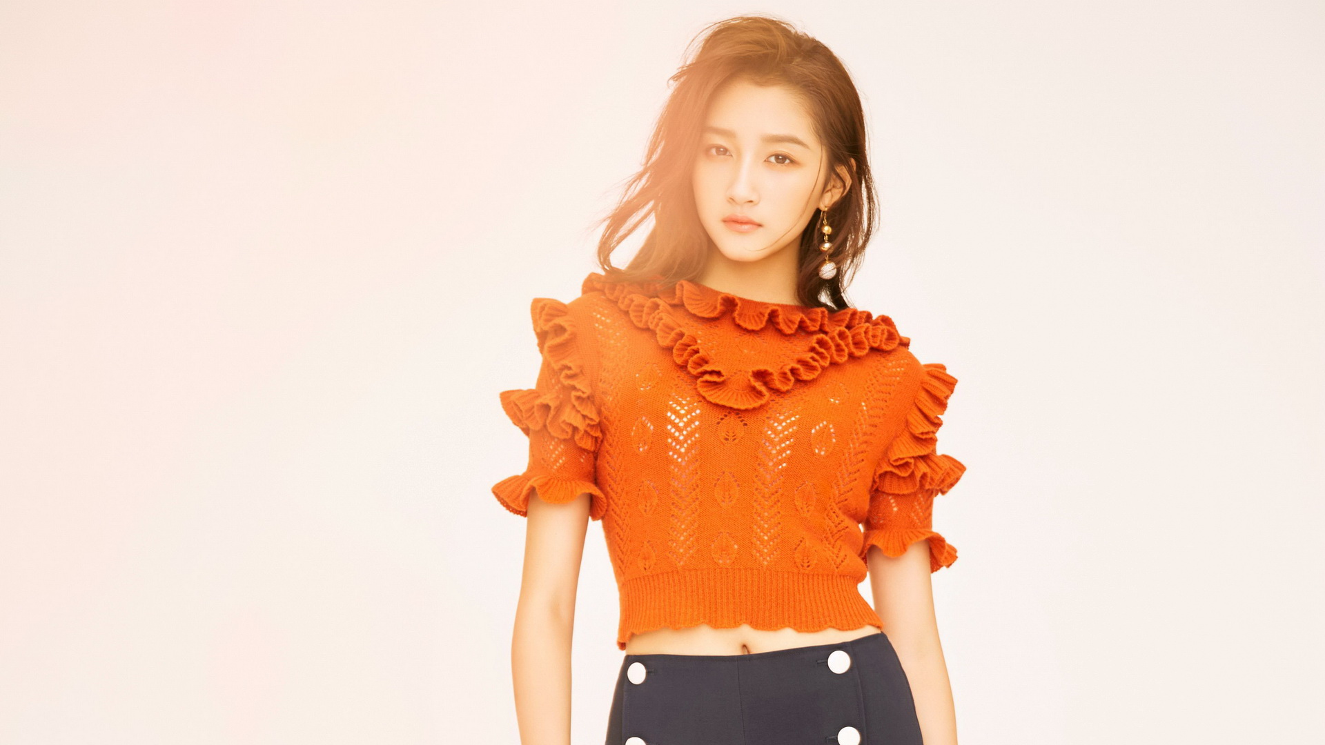 大长腿学霸美女关晓彤壁纸