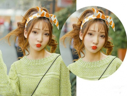 清新美女冬季写真 女神清新美女冬季街拍