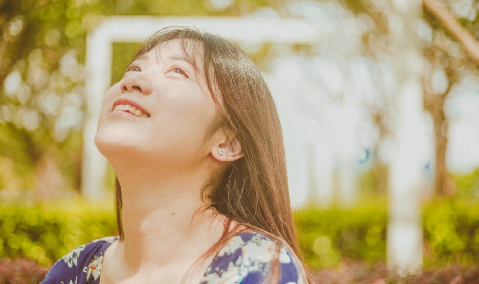 清新氧气美女日常街拍生活美照