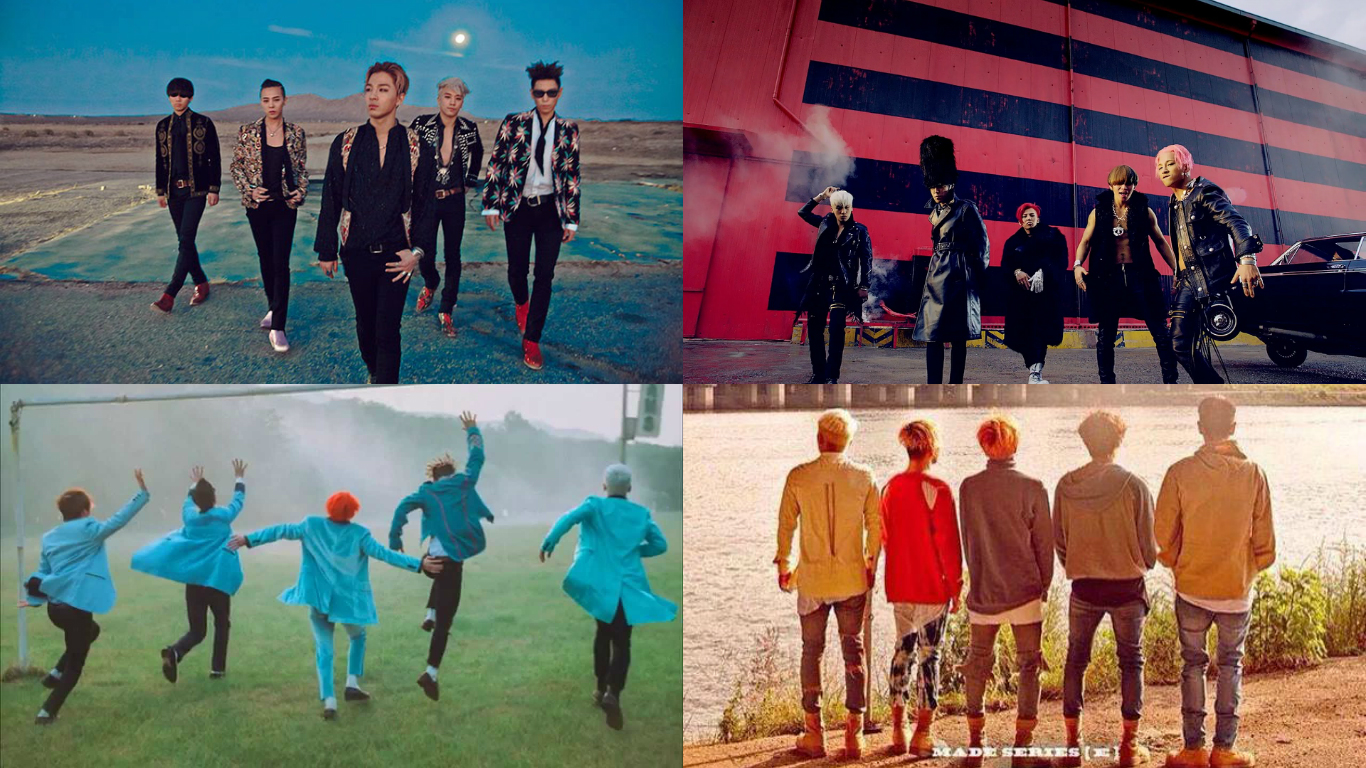 BIGBANG高清组合团照桌面壁纸