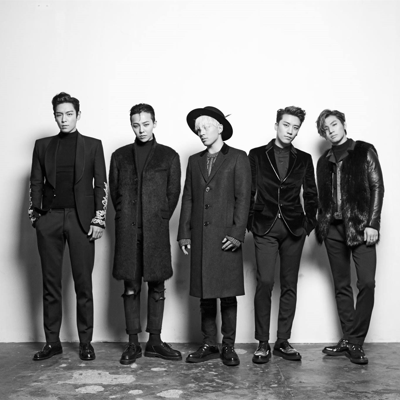 BIGBANG高清组合团照桌面壁纸