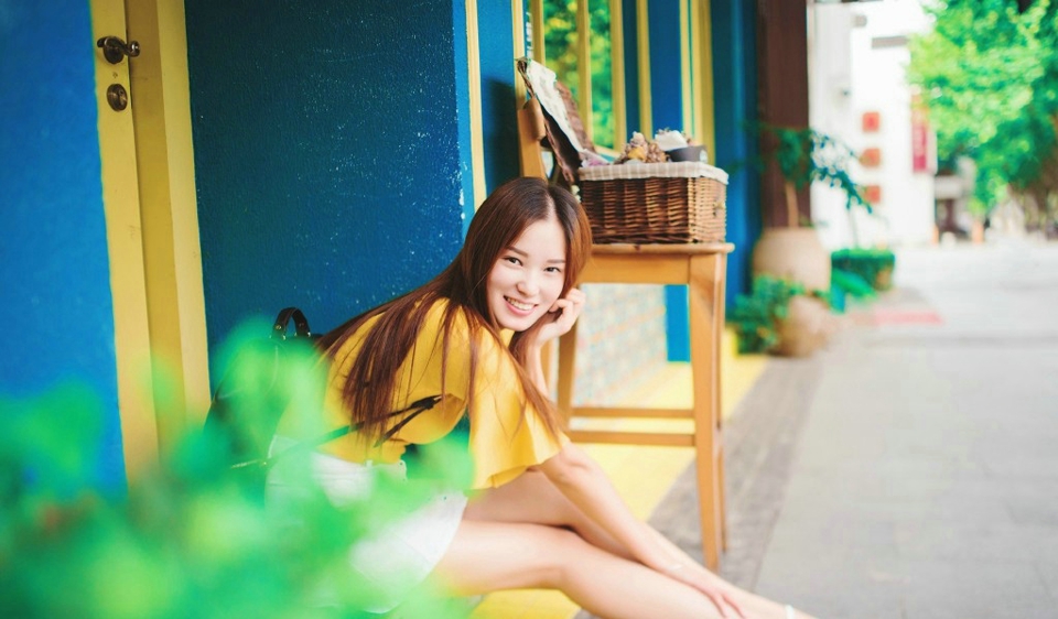 私房气质长发美女温婉柔美写真