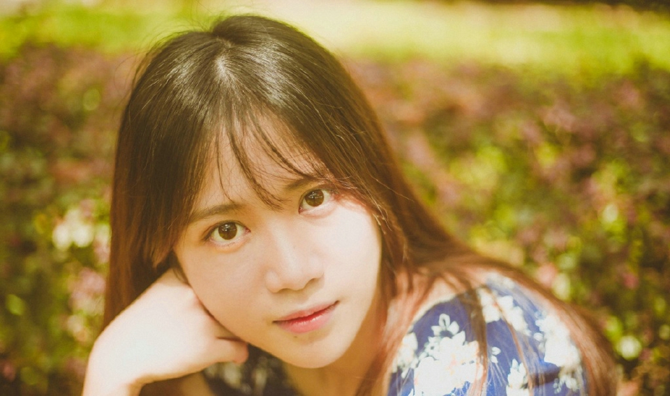 清新氧气美女日常街拍生活美照