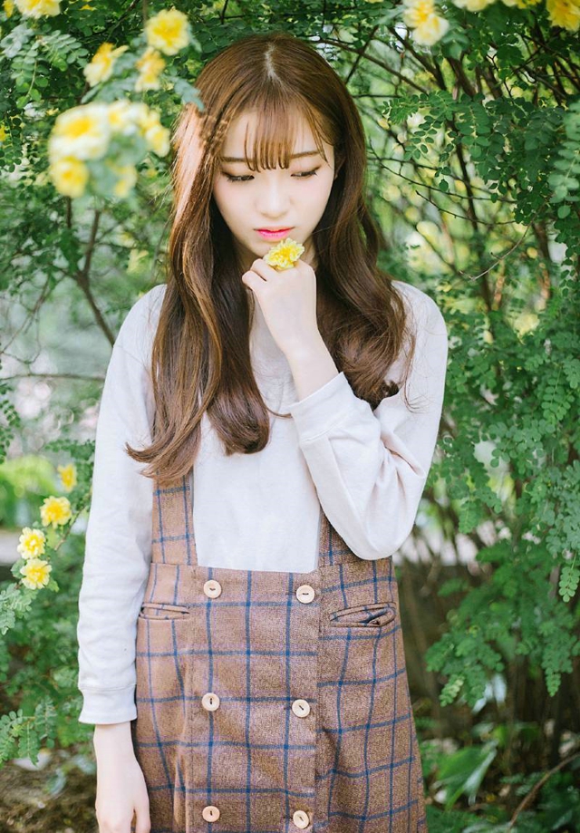 甜美花仙子的粉嫩写真