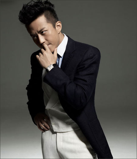 英俊帅气明星邓超图片