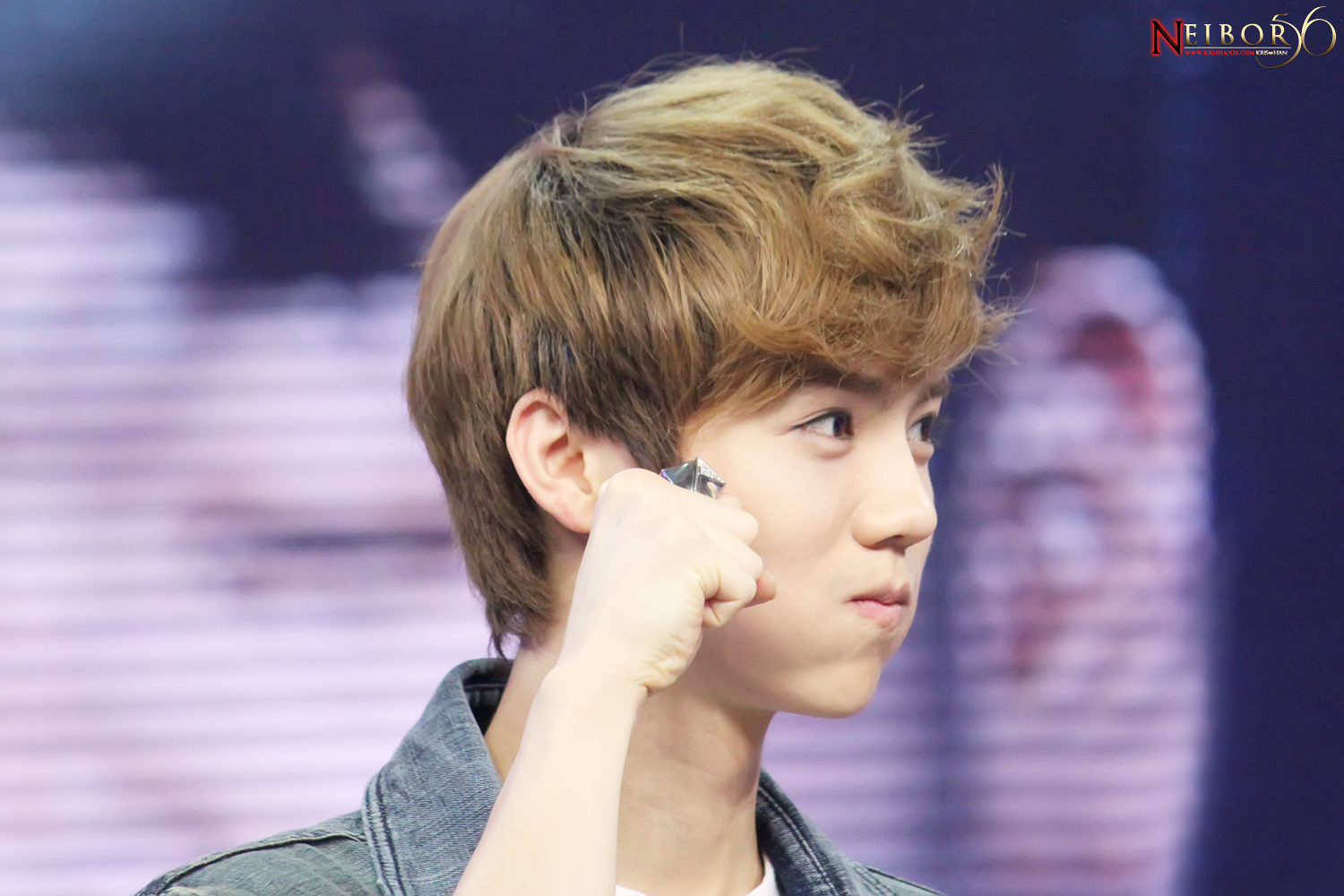 鹿晗可爱呆萌面部表情包大全壁纸