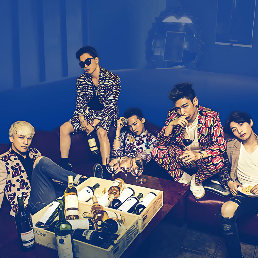 BIGBANG高清组合团照桌面壁纸