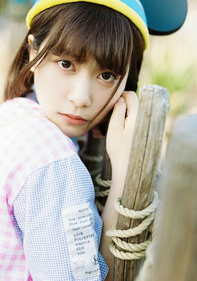 可爱呆萌漂亮女生游园写真