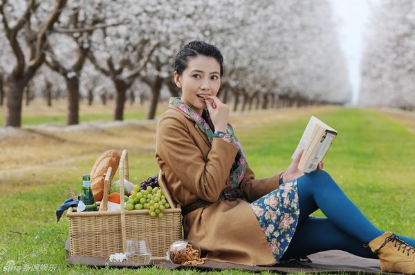 美女高圆圆迷人写真图片