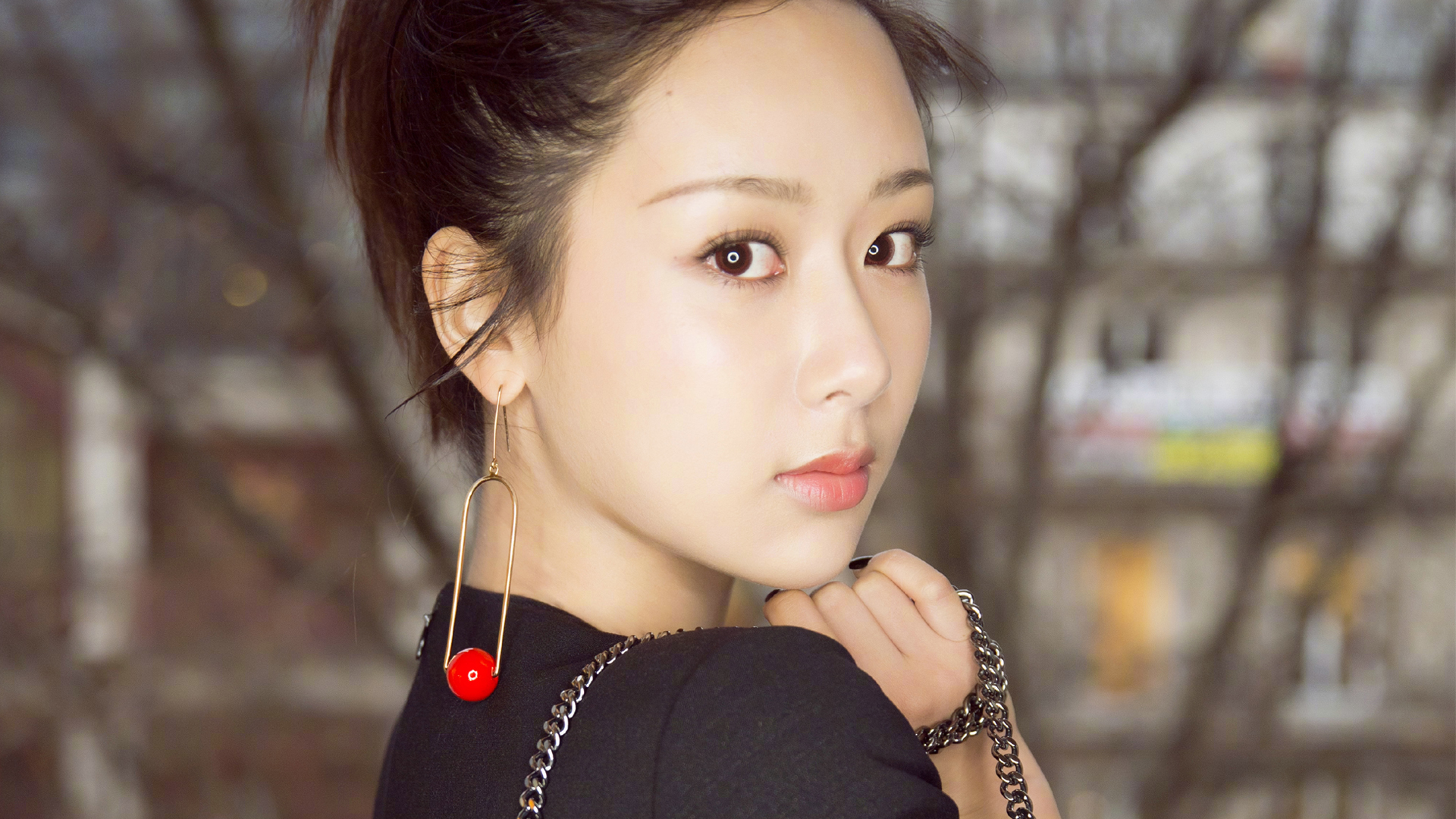 美女明星杨紫桌面壁纸