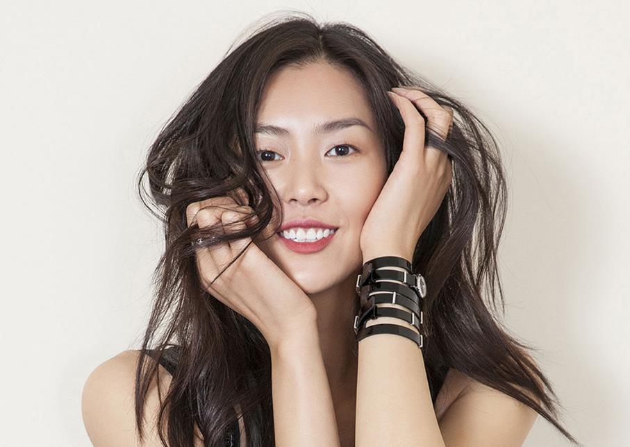 超模刘雯写真照