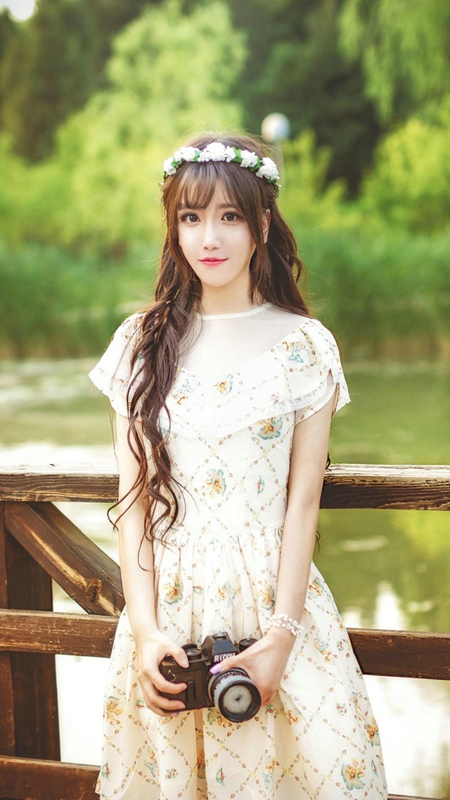 甜美花仙子的粉嫩写真