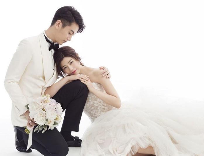 陈妍希陈晓婚纱照图集