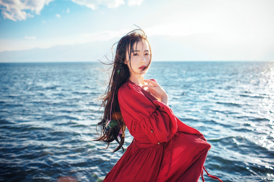 甜美圣诞女孩粉嫩性感娇俏可人