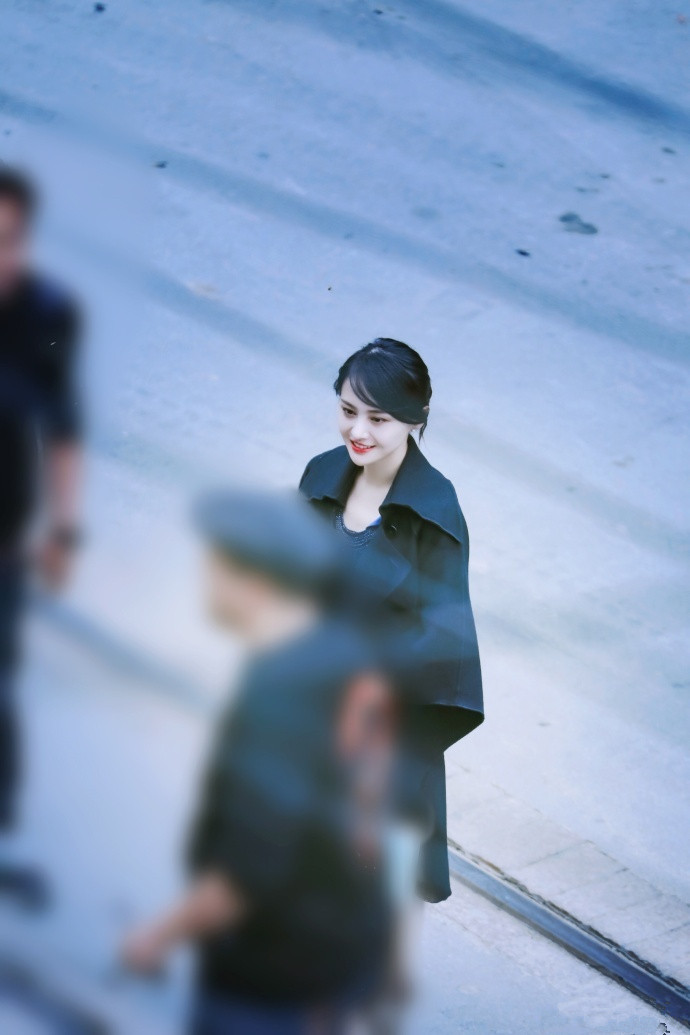 郑爽新剧绝密者最新路透