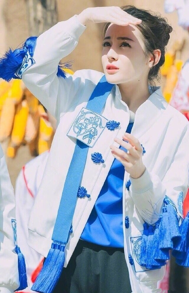 迪丽热巴跑男形象大合集