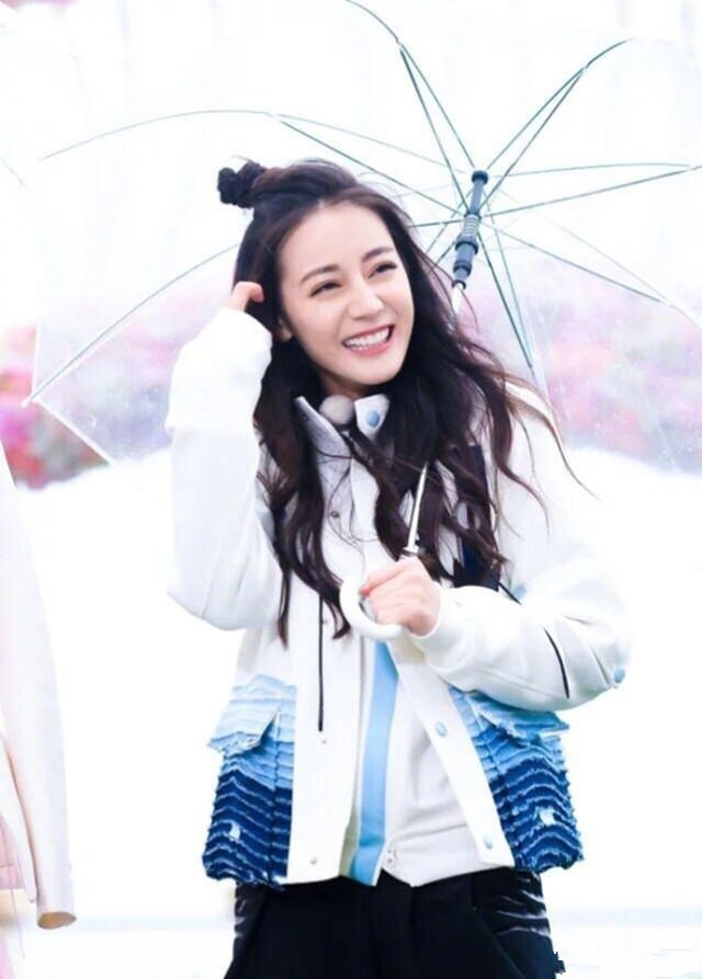 迪丽热巴跑男形象大合集