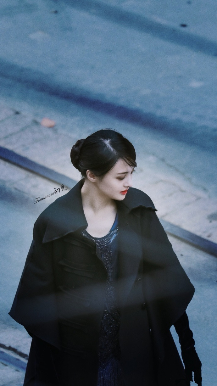 郑爽新剧绝密者最新路透