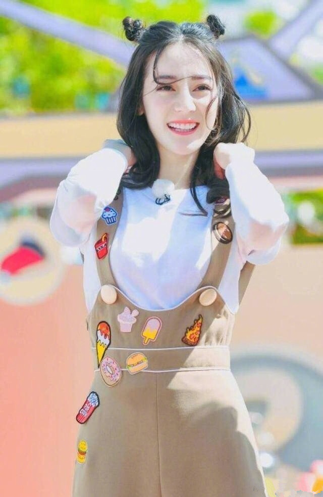 迪丽热巴跑男形象大合集