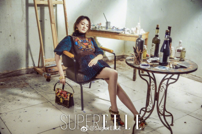 海上牧云记女主徐璐冷酷帅气少女力写真