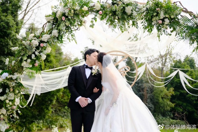 中国奥运五冠王邹凯大婚现场图