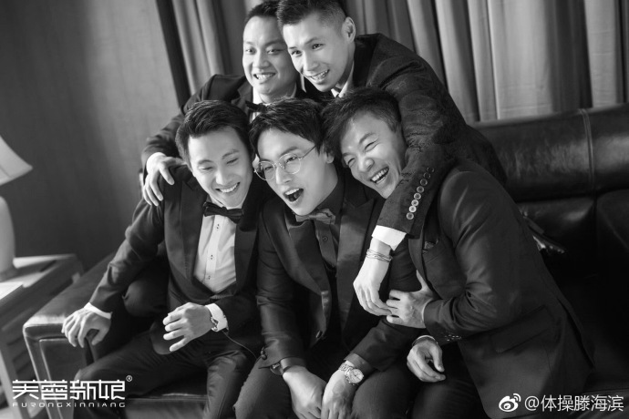 中国奥运五冠王邹凯大婚现场图