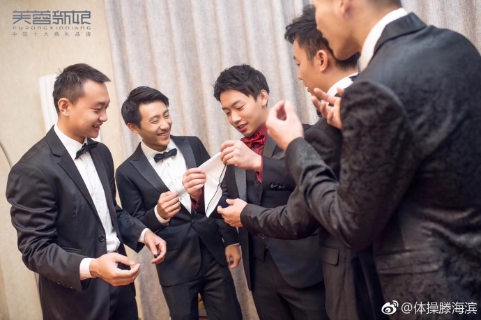 中国奥运五冠王邹凯大婚现场图