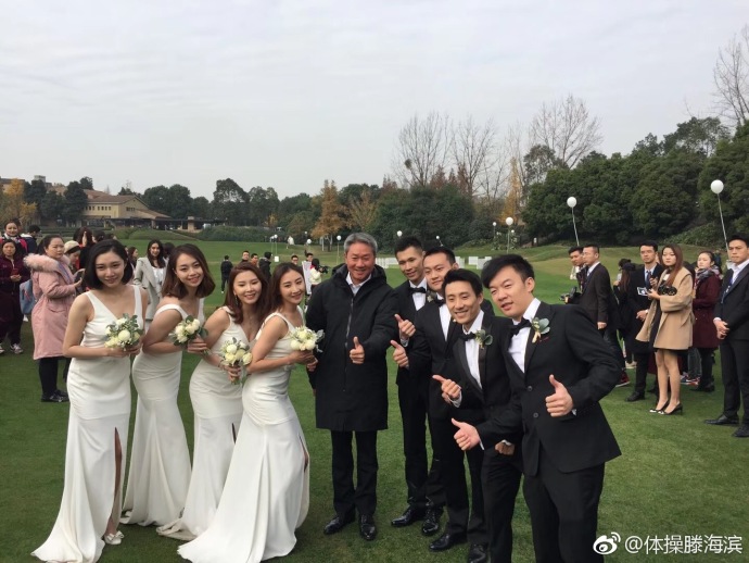 中国奥运五冠王邹凯大婚现场图