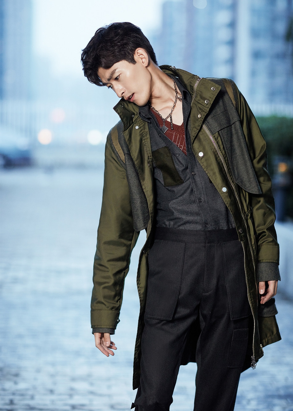 张翰一改塘主形象变身帅气型男