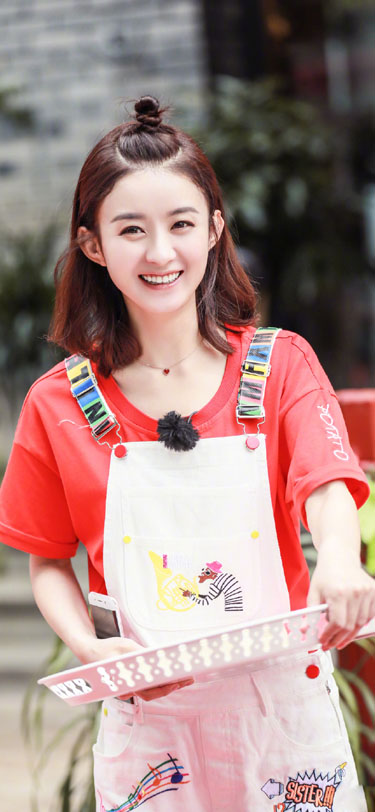 iphone X高清赵丽颖手机壁纸