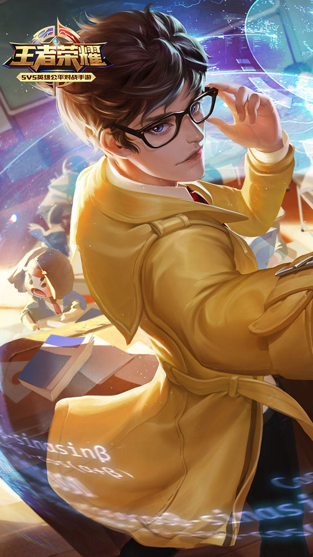 华为mate10王者荣耀诸葛亮高清壁纸