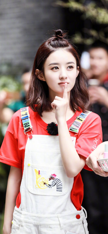 iphone X高清赵丽颖手机壁纸