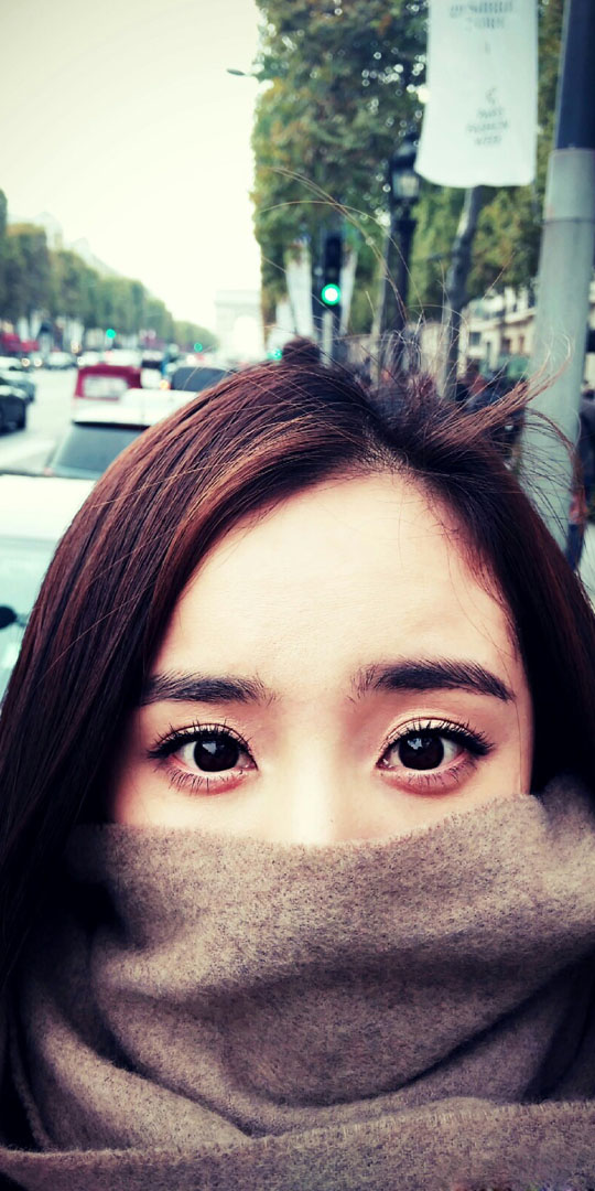 华为荣耀v10手机杨幂高清壁纸大全