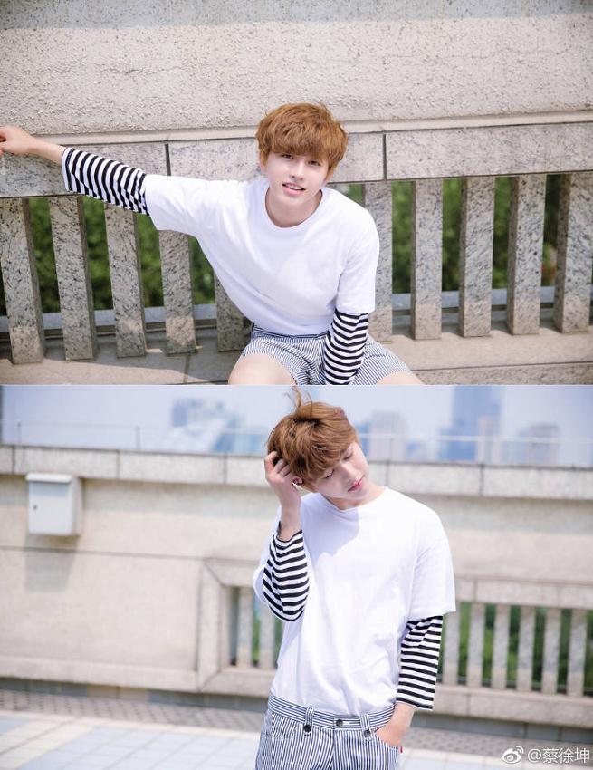 偶像练习生蔡徐坤阳光靓丽帅气写真