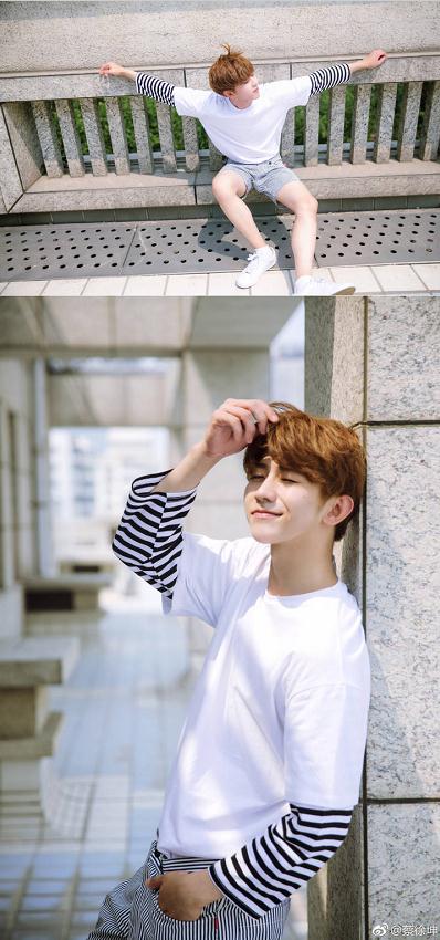 偶像练习生蔡徐坤阳光靓丽帅气写真