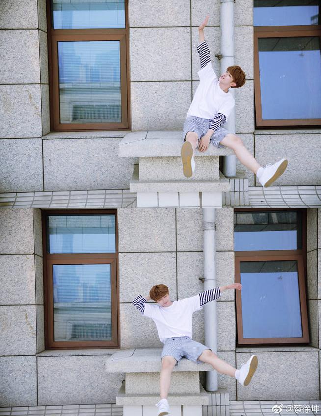 偶像练习生蔡徐坤阳光靓丽帅气写真