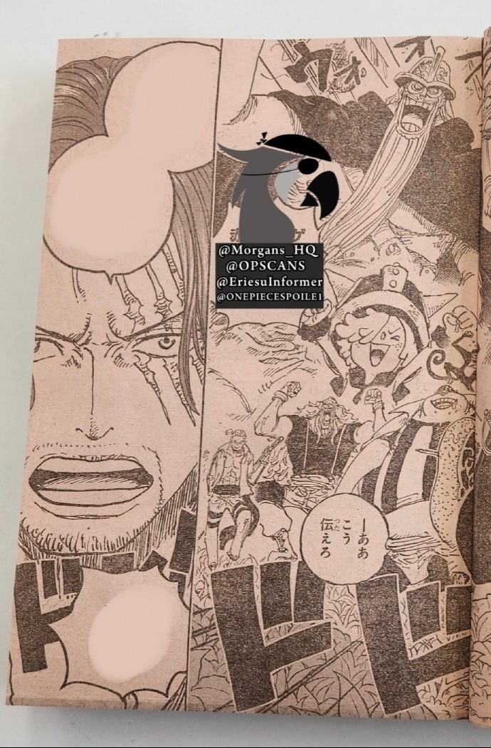 《海贼王》漫画1076话情报图透：基德海贼团VS红发海贼团+巨人