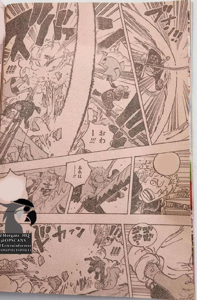 《海贼王》漫画1076话情报图透：基德海贼团VS红发海贼团+巨人